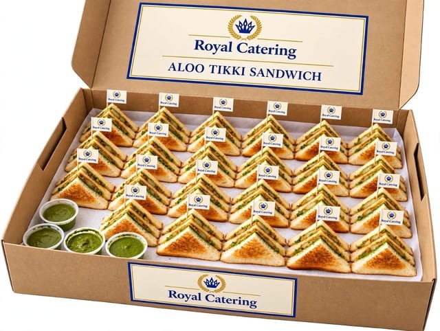 Aloo Tikki Sandwich..