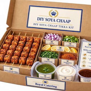 Soya Chaap Tikka Skewer