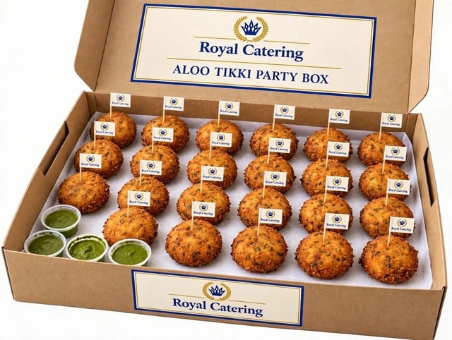 Aloo Tikki Slider.