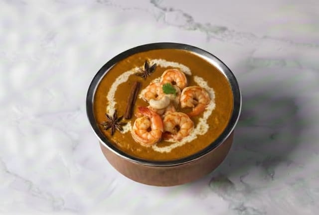 Shrimp Karaikuri Curry.