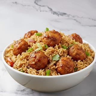 EGG MANCHURIAN FRIED RICE