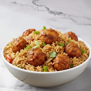 VEG MANCHURIAN FRIED RICE