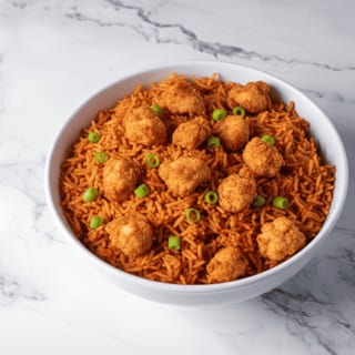CHICKEN SCHEZWAN FRIED RICE