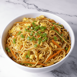 EGG HAKKA NOODLES