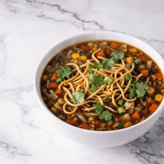 CHICKEN MANCHOW SOUP