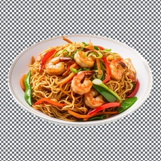 Shrimp Hakka Noodles